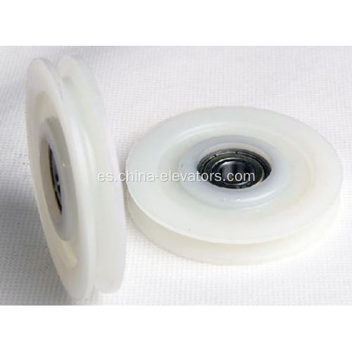 Rodillo de cuerda de la puerta de aterrizaje de 66 mm 66*10*609z para ascensores de Fujitec